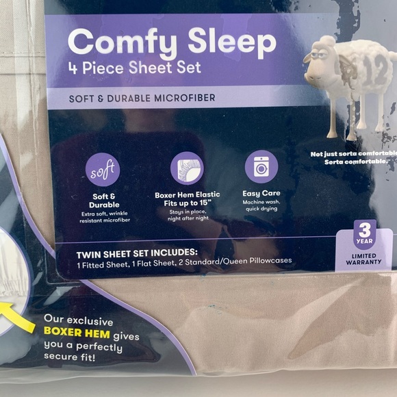 Serta | Bedding | Sertarest Comfy Sleep 